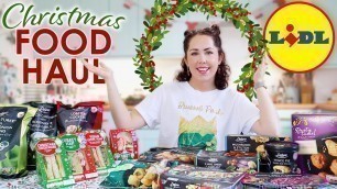 'LIDL CHRISTMAS FOOD HAUL WITH PRICES 2020 | New In LIDL For CHRISTMAS UK'