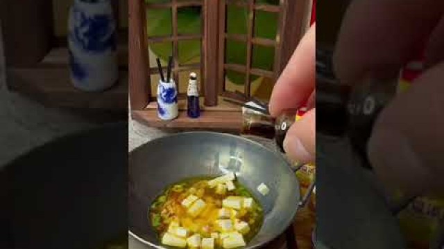 'Mini Kitchen Miniature Real Cooking Recipe | Mini food #Shorts # 051'