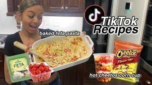 'Testing Viral TikTok Food Hacks @ 12AM | TikTok Recipes You NEED To Try | LexiVee'