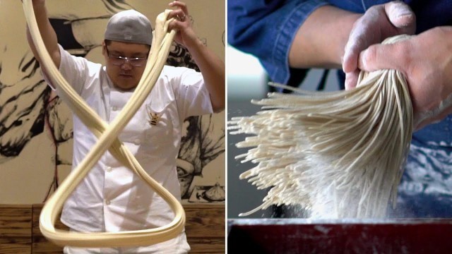 'The Art Of Making Noodles By Hand'