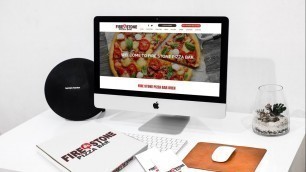 'Fire Stone Pizza Bar | Website Design Project'