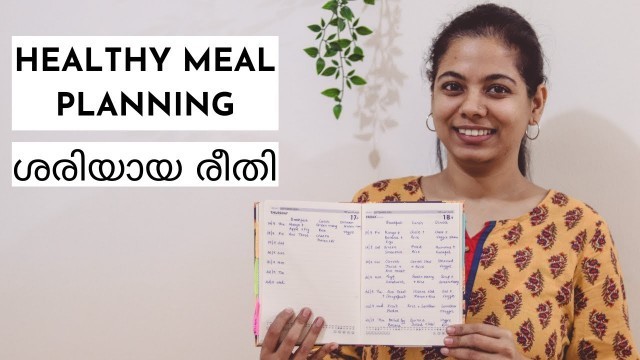 'Meal Planning for Beginners Healthy Lifestyle With Nutrition Chart'