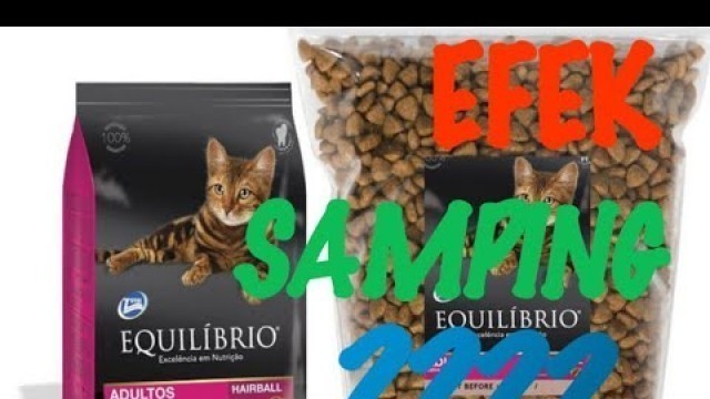 'review cat food equilibrio dry food'