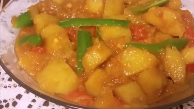 'የድንች ኣልጫ ወጥ How to cook Ethiopian food VEGAN'