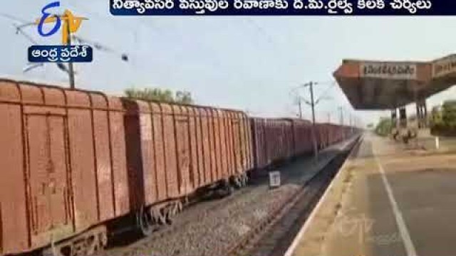 'SCR Runs \"Jai Kisan\" Special Freight Trains | for Food Grains'