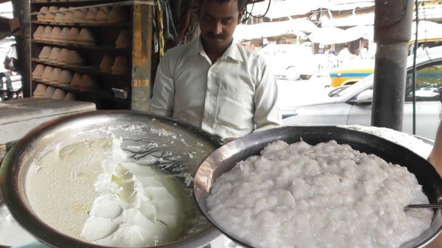 'Dahi Chira @ 20 rs plate - Most Healthy Street Food in Kolkata - Indian Street Food'