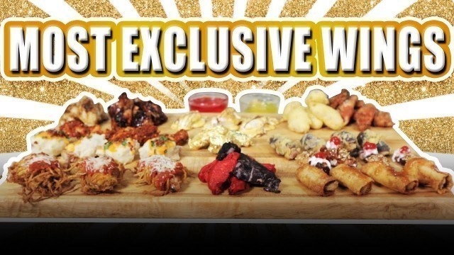 'The Most Exclusive Chicken Wings - Epic Meal Time'