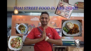 'Thai Street Food in Abu Dhabi.'