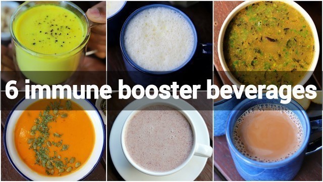 '6 immune booster beverages | healthy indian drinks | indian beverages'