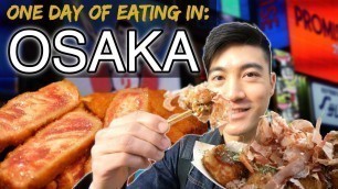 'Osaka ONE-DAY Food Guide! (Watch This Before You Go)'