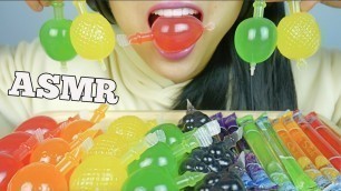 'ASMR POPULAR TikTok  FRUIT JELLO + NOODLE JELLO (EATING SOUNDS) NO TALKING | SAS-ASMR'