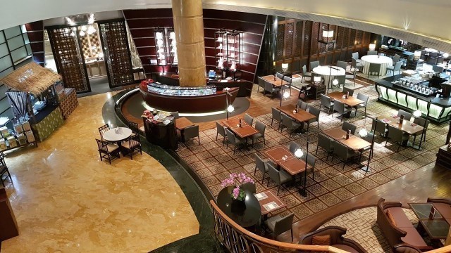 'Mosaic Restaurant Buffet Breakfast Mandarin Oriental Kuala Lumpur Hotel'