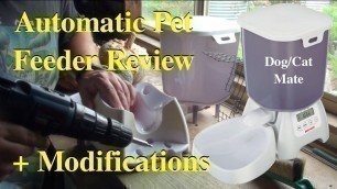 'Review & Modification of Dog Mate Automatic Pet Food Feeder'