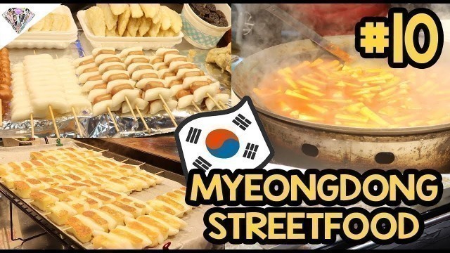 'VLOGMAS DAY 10 - KOREAN STREETFOOD SA MYEONGDONG | KOREA VLOG'