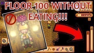 'Floor 100 WITHOUT EATING!? - Mr. Qi Challenge  - Stardew Valley NEW 1.5 Update'