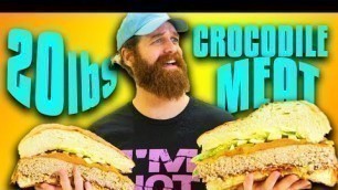 'Crocodile Burger - Epic Meal Time'