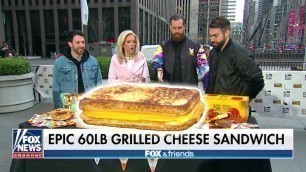 'Gigantic Grilled Cheese - Epic Meal Time'