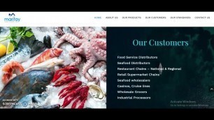 'Websitica Technologies - Food Industry | Marifay Sea Foods | Web Design Projects'