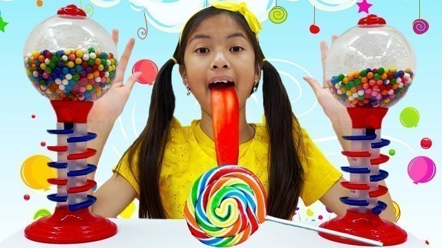 'Wendy Pretend Play Funny Pranks and Jokes on Adult | Candy Food Water Prank & More'