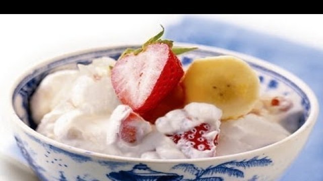 'Diet Talk - Expert Diet Recipes - Fruit Yoghurt - Healthy Food'