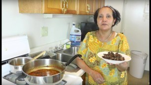 'Ethiopian Recipes \"How to Make Kuwanta/Quanta Firfir \" የቋንጣ ፍርፍር አሰራር'