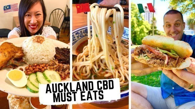 'STREET FOOD around the world in AUCKLAND | Malaysian street food + Chinese noodles + Mexican TORTA'