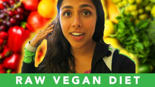 'Trying The RAW VEGAN DIET For A Week 