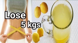 'How to lose weight fast 5 kgs in 5 days/Natural Fat Burner Drink/ Fat Cutter Drink'