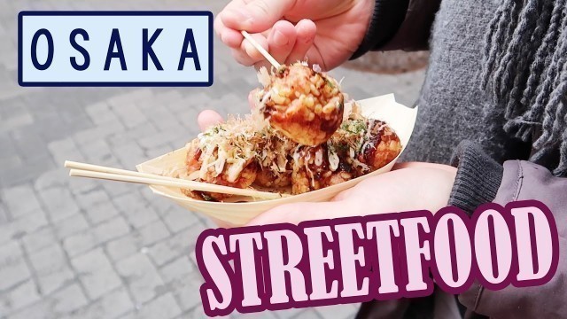 'Japanese Streetfood in Osaka | Shopping in Shinsaibashi'