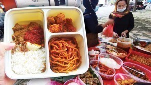 'Malaysia Breakfast - Nasi Lemak & Mi Goreng | Malaysia Street Food'