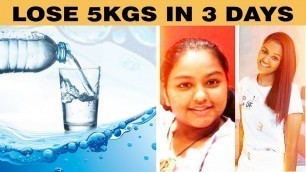 '3 Day Water Fasting - Lose 5kgs in 3Days'