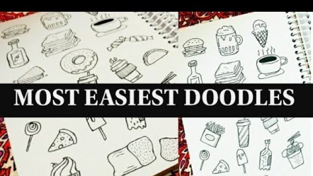 '20 Easy Doodles for Beginners | Doodle for Beginners | Doodle Ideas for Bullet Journal | Easy Doodle'