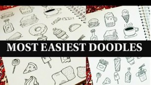 '20 Easy Doodles for Beginners | Doodle for Beginners | Doodle Ideas for Bullet Journal | Easy Doodle'