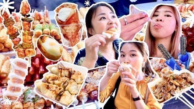 'KOREAN STREET FOOD TOUR IN MYEONGDONG