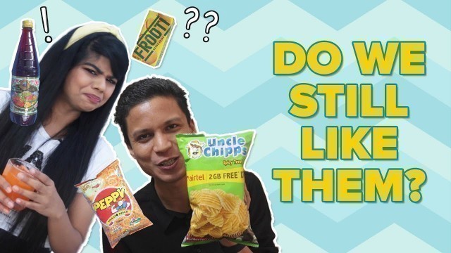 'Adults Try Their Favourite Childhood Snacks | BuzzFeed India'