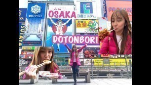 'STREET FOOD IN OSAKA JAPAN(VLOG#2)'