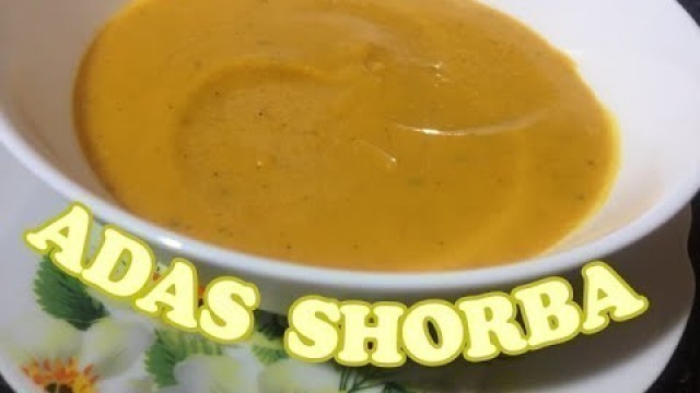 'Arabic Food || Lentil Soup (Adas Shorba)|| Nutritious Soup || Home Cooking ||filipina.ae #Shorts'