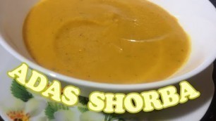 'Arabic Food || Lentil Soup (Adas Shorba)|| Nutritious Soup || Home Cooking ||filipina.ae #Shorts'