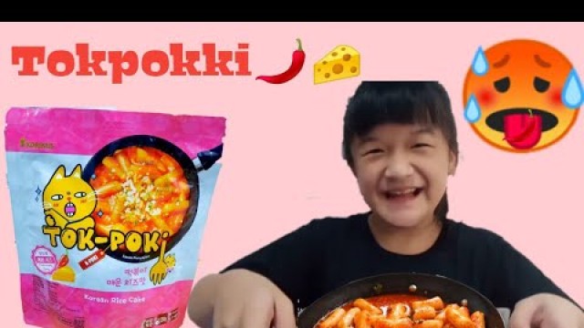 'Cobain tokpokki rasa spicy cheese | mukbang korean food'