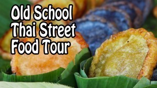 'Thai Street Food Tour at a Traditional Floating Market in Surat Thani Thailand สุราษฎร์ธานี'