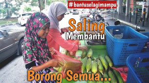 'Bantu Keluarga Jual Jagung Rebus | Borong Semua | Malaysian Street food'