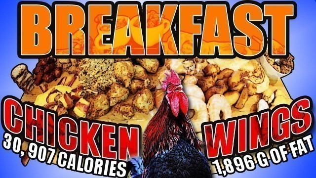 'Breakfast Chicken Wings - Epic Meal Time'