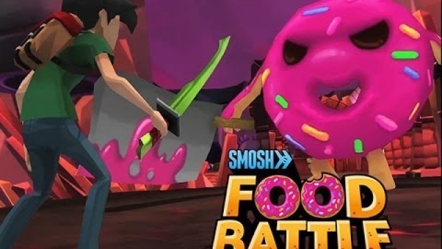 'Food Battle, The Game: Venciendo al primer Jefe.'