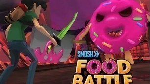 'Food Battle, The Game: Venciendo al primer Jefe.'