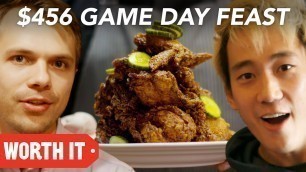 '$10 Game Day Food Vs. $456 Game Day Food • Super Bowl 2018'