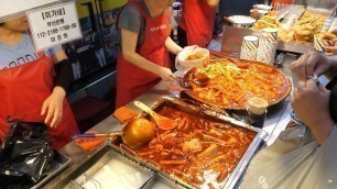 '이가네 떡볶이, 백종원 3대천왕 우승! 줄서는곳 - 깡통시장 / Spicy Rice Cake, Food battle Winner - Korean street food'