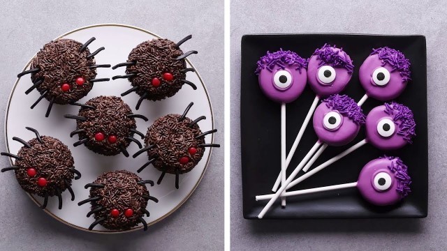 'Last Minute Halloween Treats | Halloween Recipes | DIY Easy Halloween Treats by So Yummy'