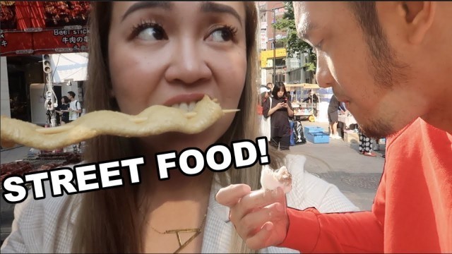 'PASYAL AT FOOD TRIP SA MYEONGDONG!! - anneclutzVLOGS'