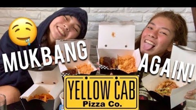 '#foodcoma (Yellow cab Mukbang) | Sarah Perez'