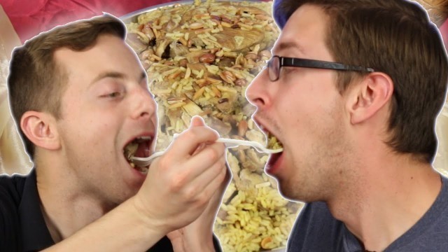 'Americans Try Syrian Food For The First Time'